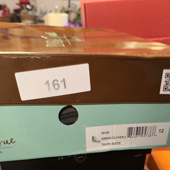 Diba True GREEN CLOVER Cushioned Wedge Sandal in Taupe US Size 11 or 12 New $119 - Picture 12 of 13